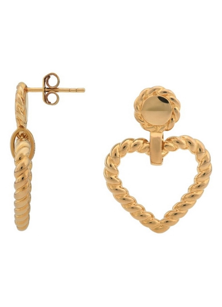 24Kae Gold plated stud earrings 42405Y