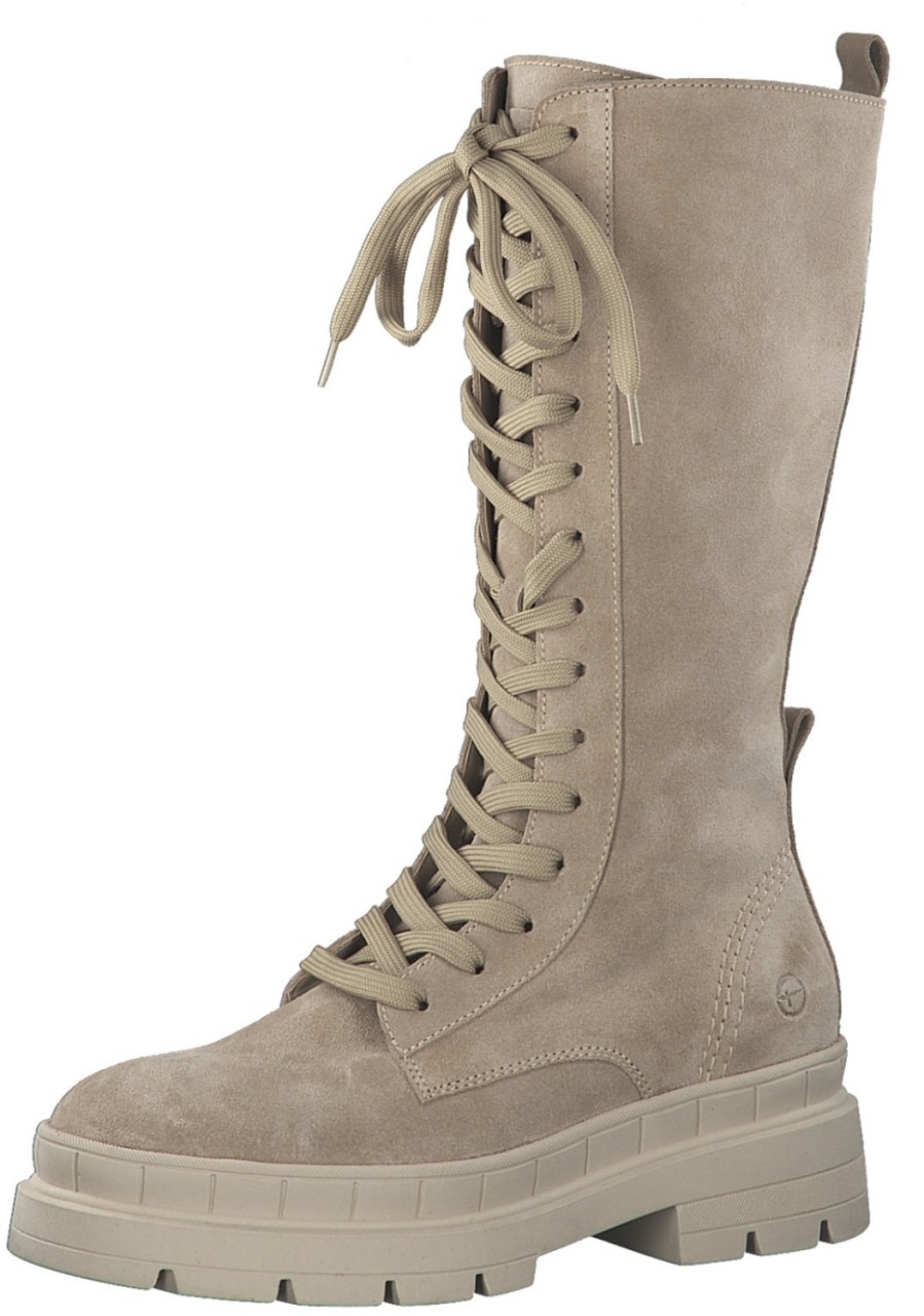 TAMARIS Stiefel beige beige suede