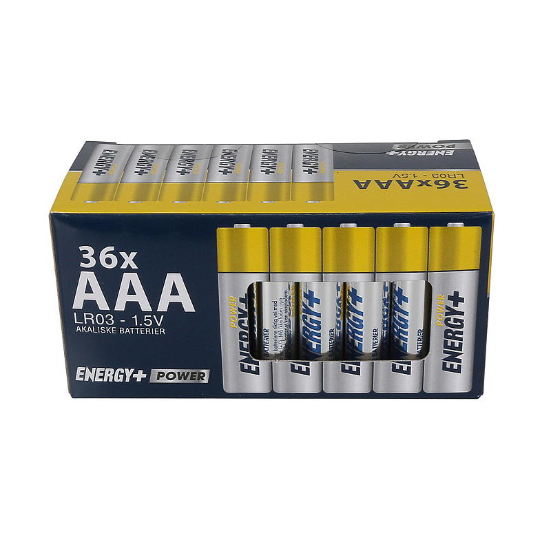 Energy Batteri AAA 36-pk, Power Energy