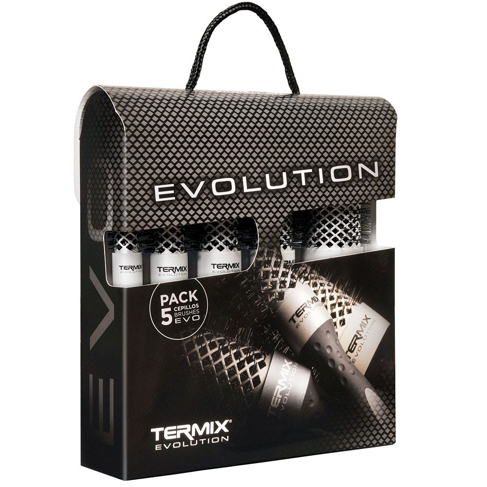 Termix Evolution Basic Large 5er-Pack Rundbürsten TX1028
