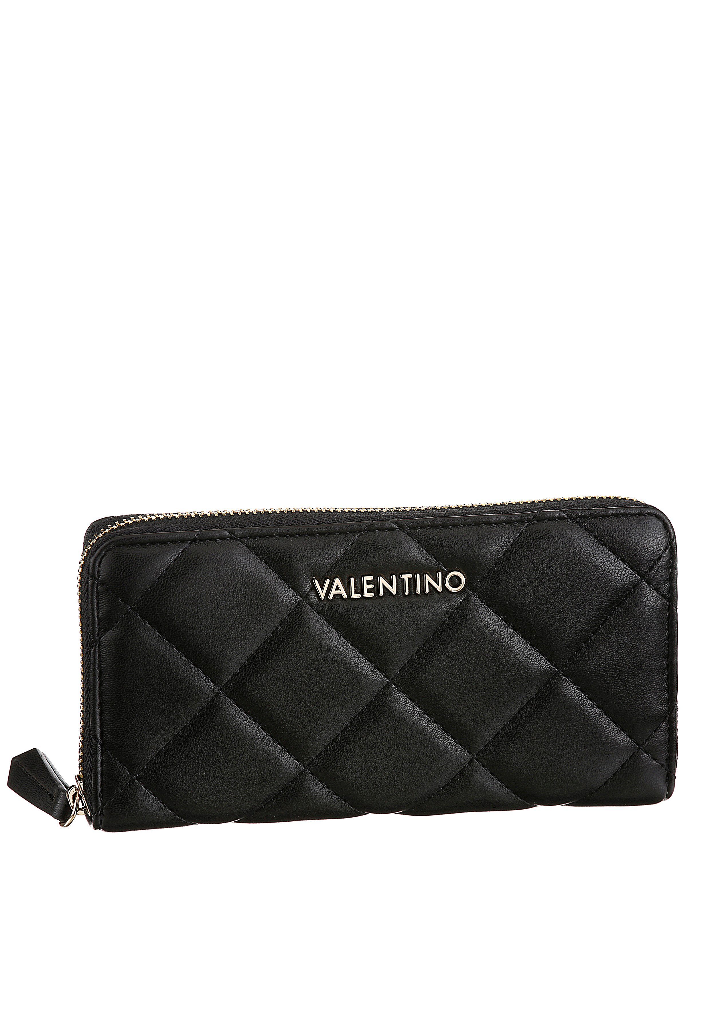VALENTINO BAGS Geldbörse Ocarina, mit trenidger Steppung und goldfarbenen Details