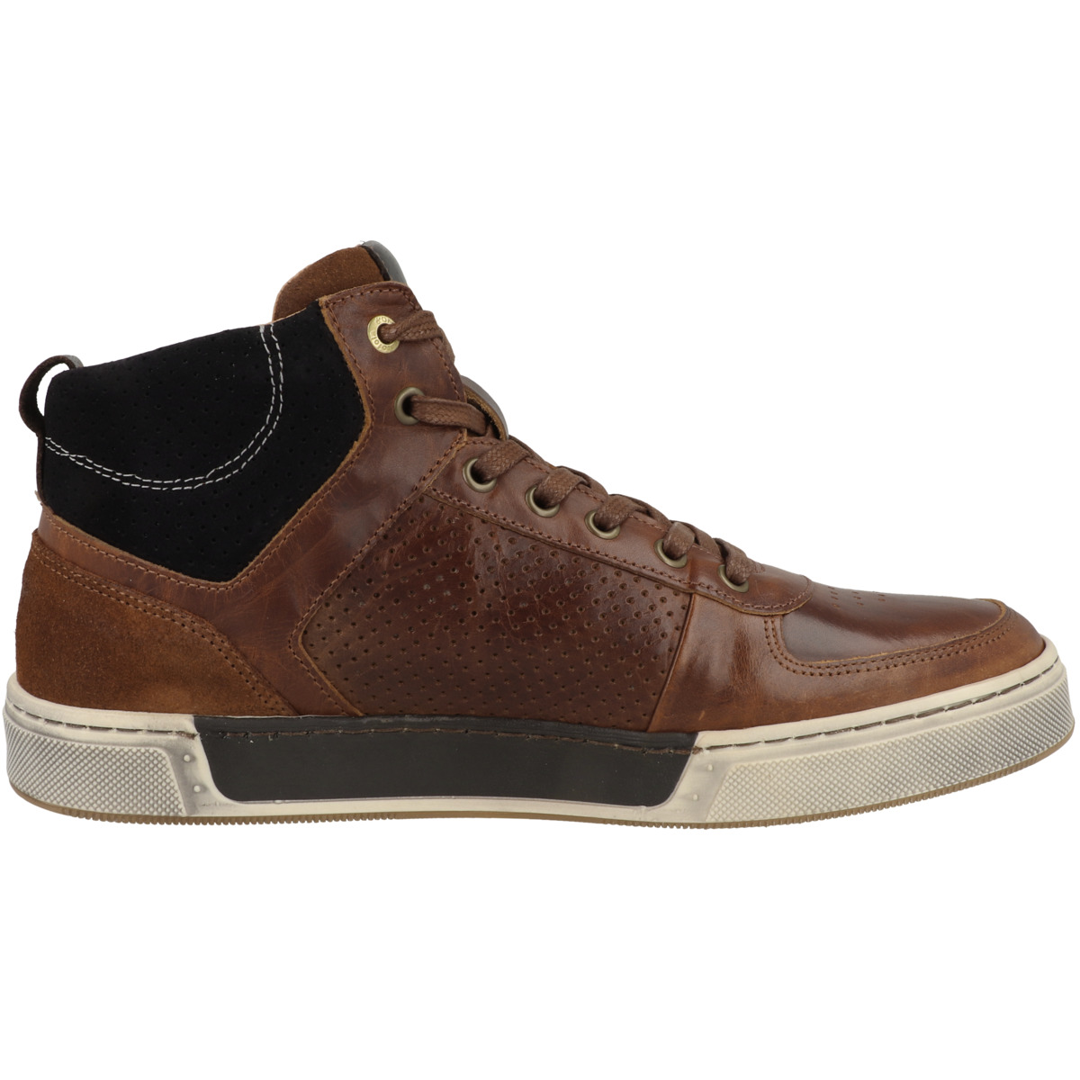 Pantofola d Oro Frederico Uomo Mid Sneaker mid braun