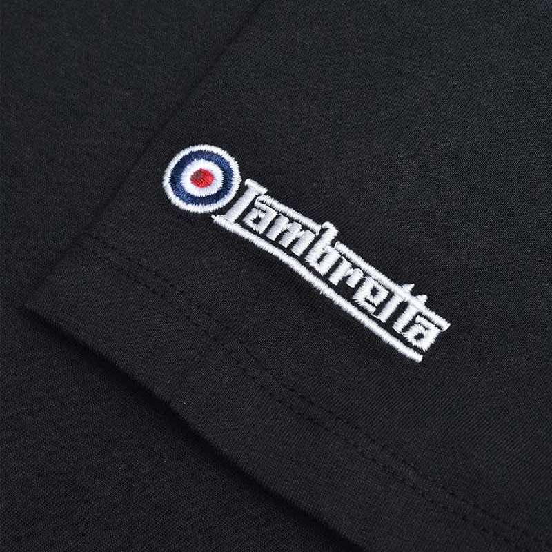 Lambretta Checker Box Herren T-Shirt SS1002-BLACK