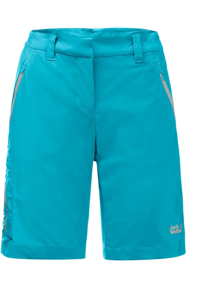 Jack Wolfskin Short in Blau günstig kaufen