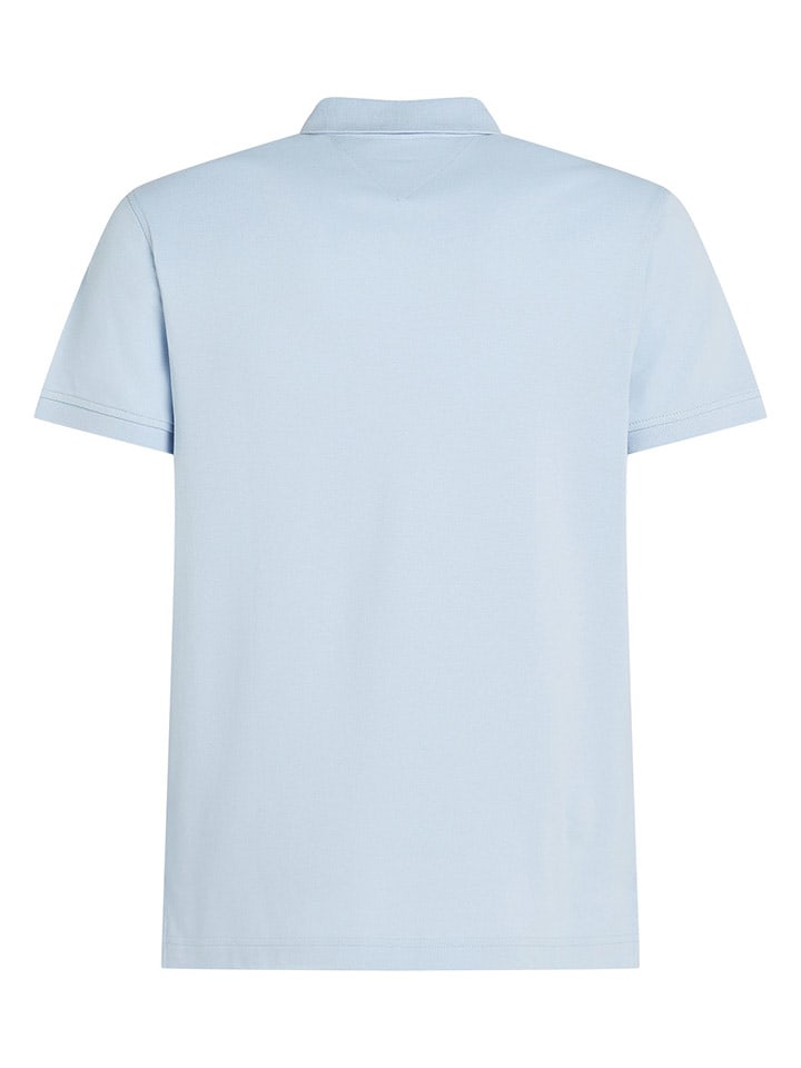 Tommy Hilfiger Poloshirt in Hellblau günstig kaufen