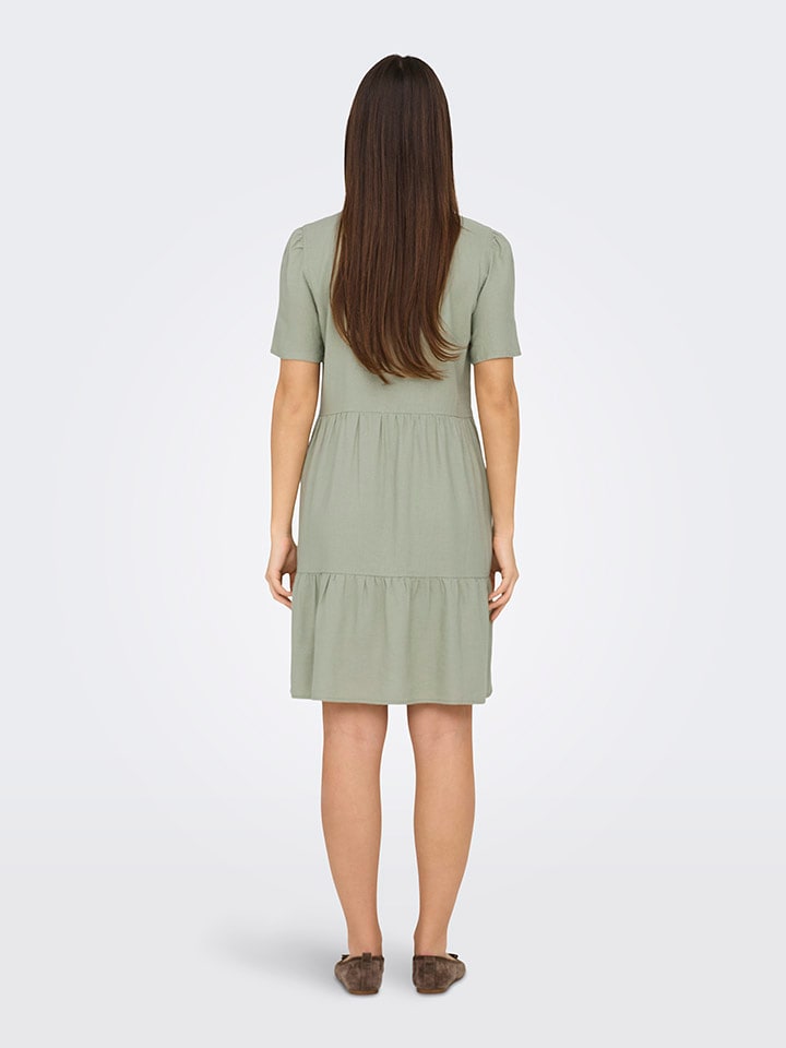 ONLY Kleid in Oliv günstig kaufen