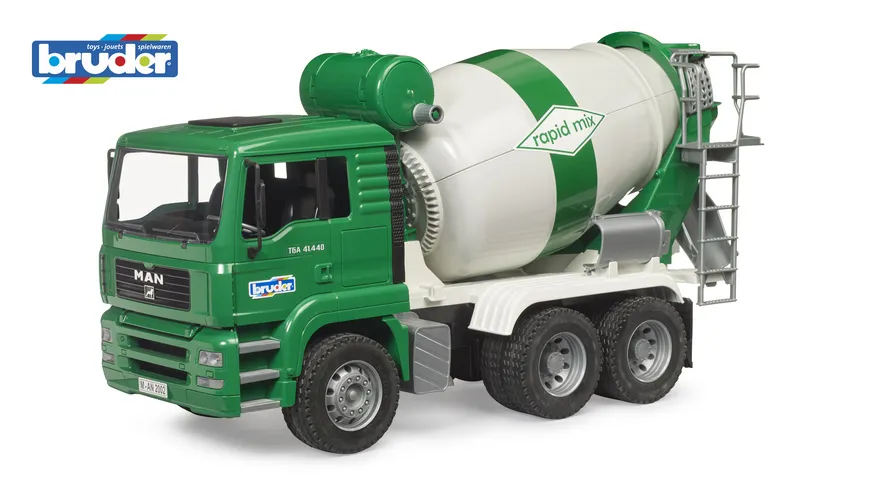 BRUDER - MAN TGA Betonmisch-LKW rapid mix 02739