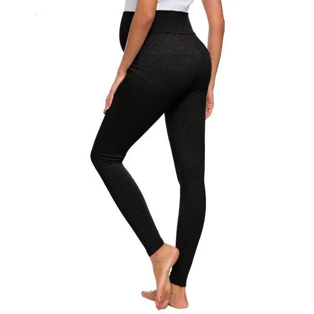 Einemgeld Umstandsleggings Gute Qualität Umstandsleggings, Überbauchunterstützung für Schwangere