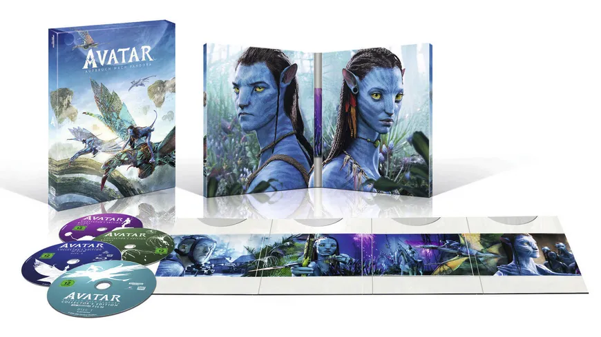 Avatar - Limited Collector's Edition (Dollby Vision 2023)  (4K Ultra HD) (+ Blu-ray) (+ Bonus-Blu-ray)
