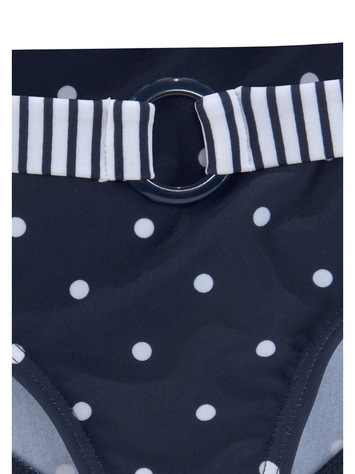 s.Oliver Triangel-Bikini in marine-weiß günstig kaufen