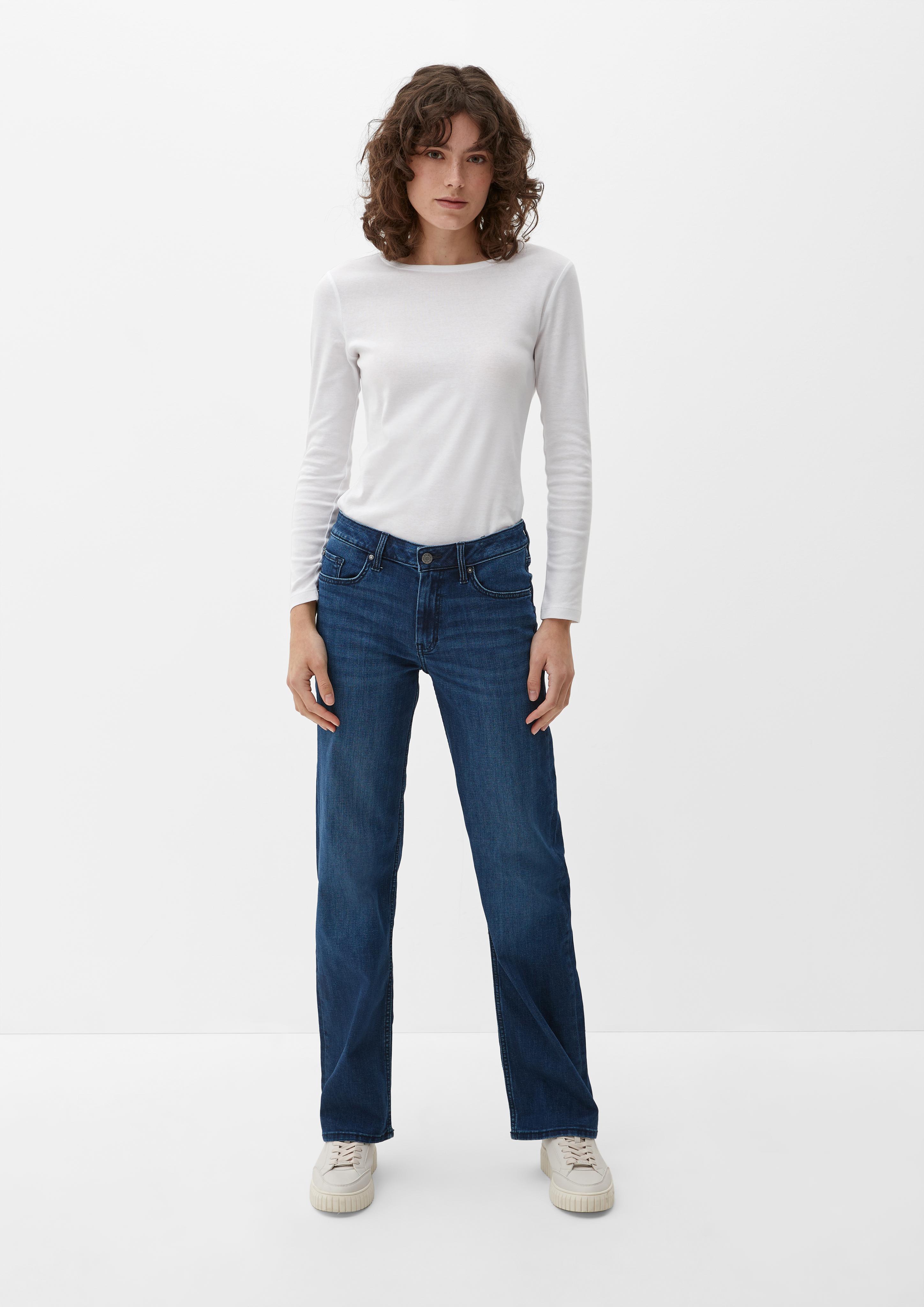 Jeans Karolin / Regular Fit / Mid Rise / Straight Leg   2127215-58Z5