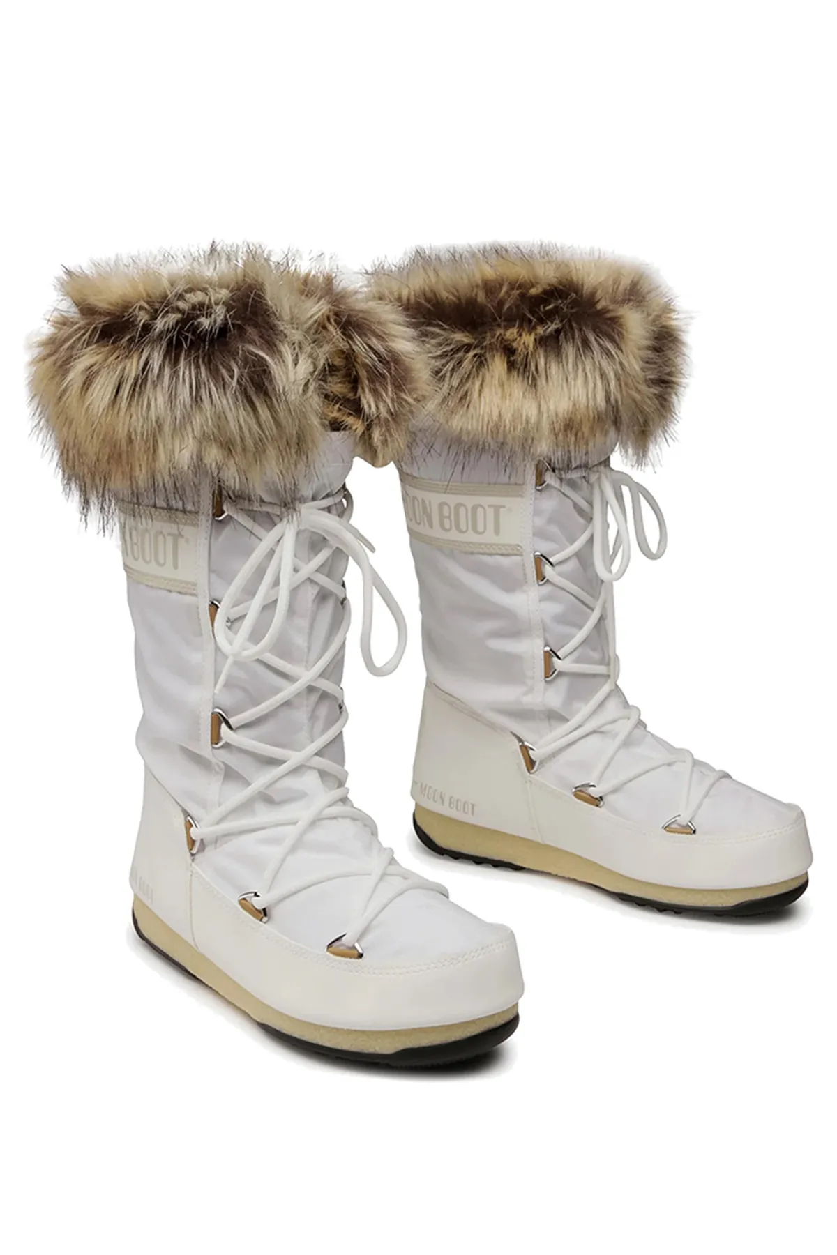 MOON BOOT  Schneestiefel - Weiß - Flacher Absatz