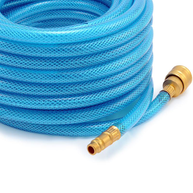 Casaria Deuba® Druckluftschlauch 20m Schnellkupplung/Stecker