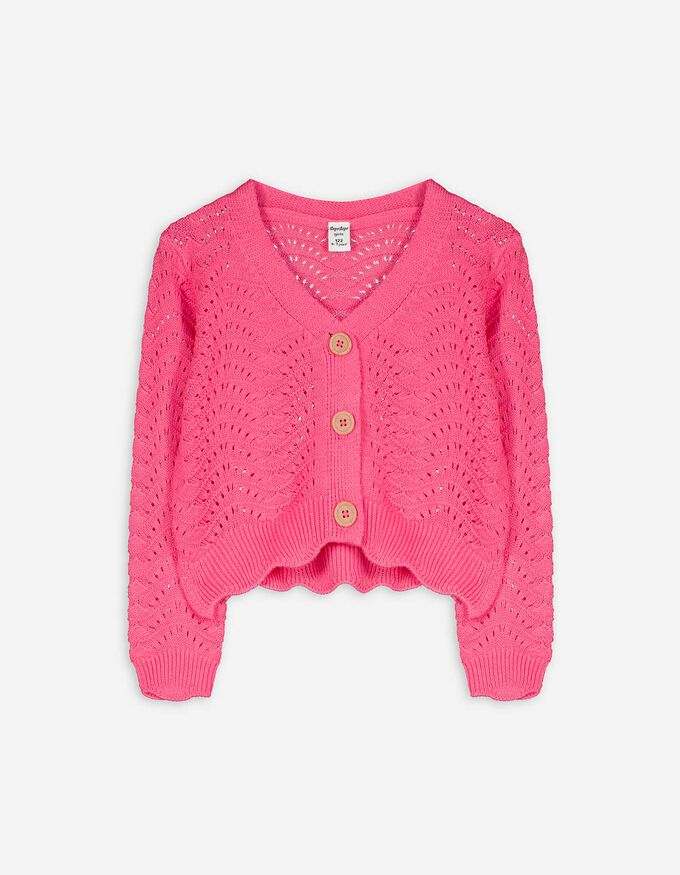 Cardigan - Baumwoll-Mix