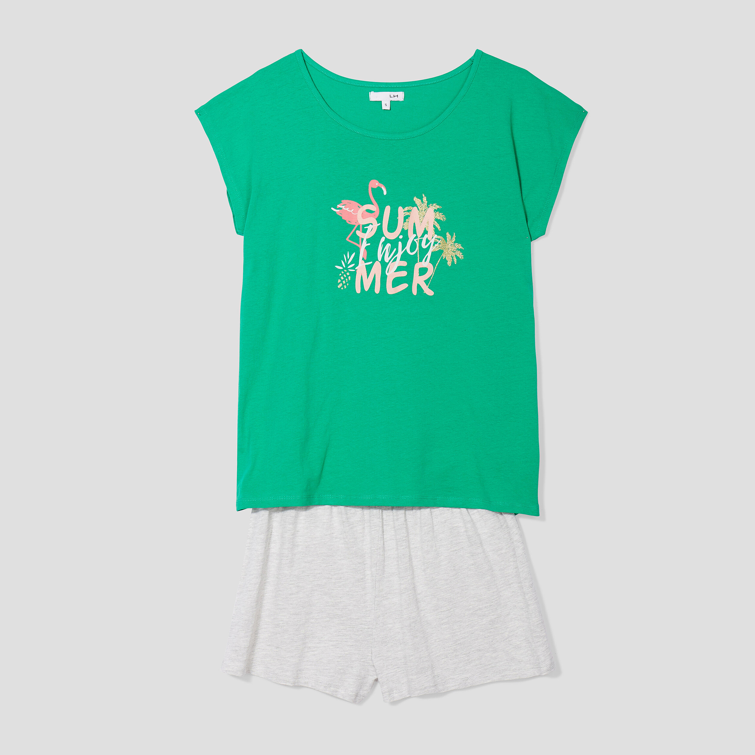 Ensemble 2 pièces vert menthe femme | La Halle