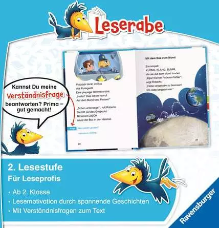 Leserabe - 2. Lesestufe: Überfall der Weltraumpiraten