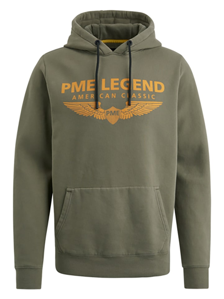 PME Legend Hoodie in Khaki günstig kaufen
