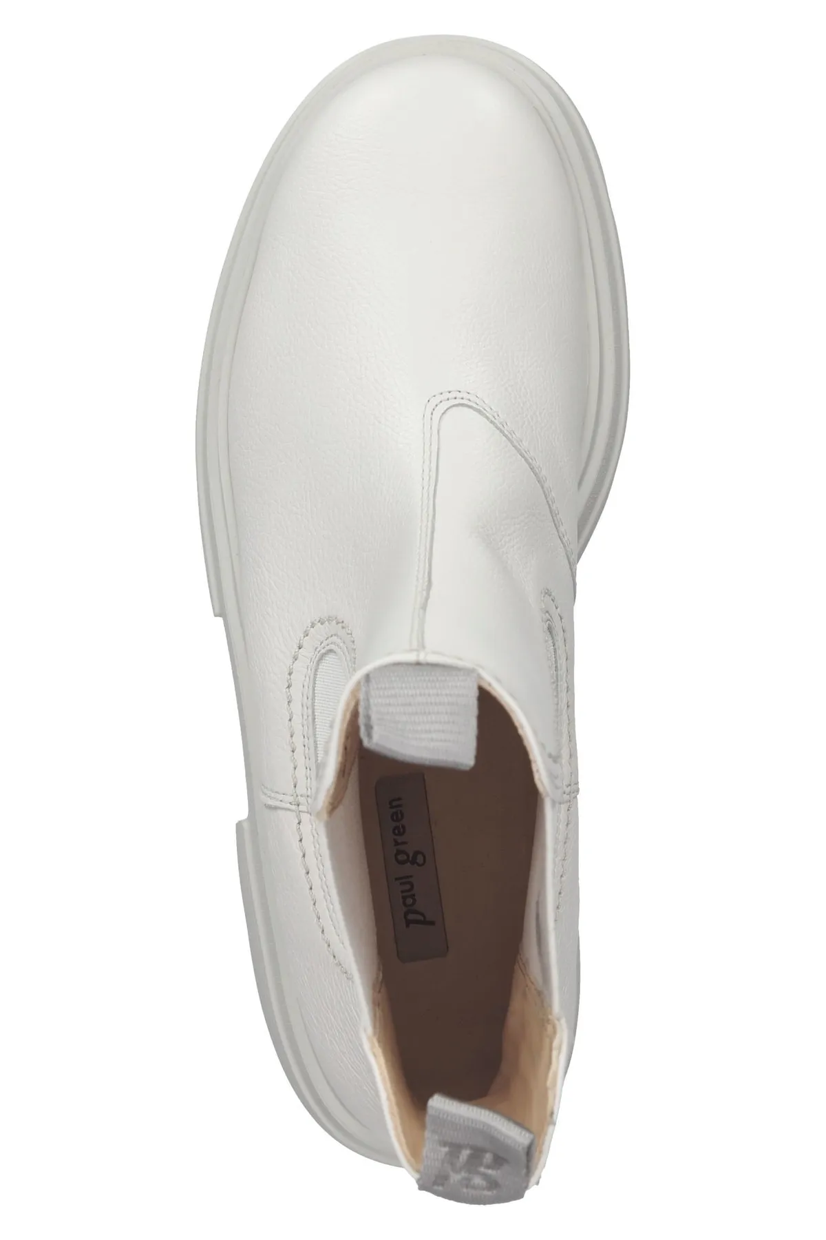 Paul Green  Stiefelette - Beige - Blockabsatz
