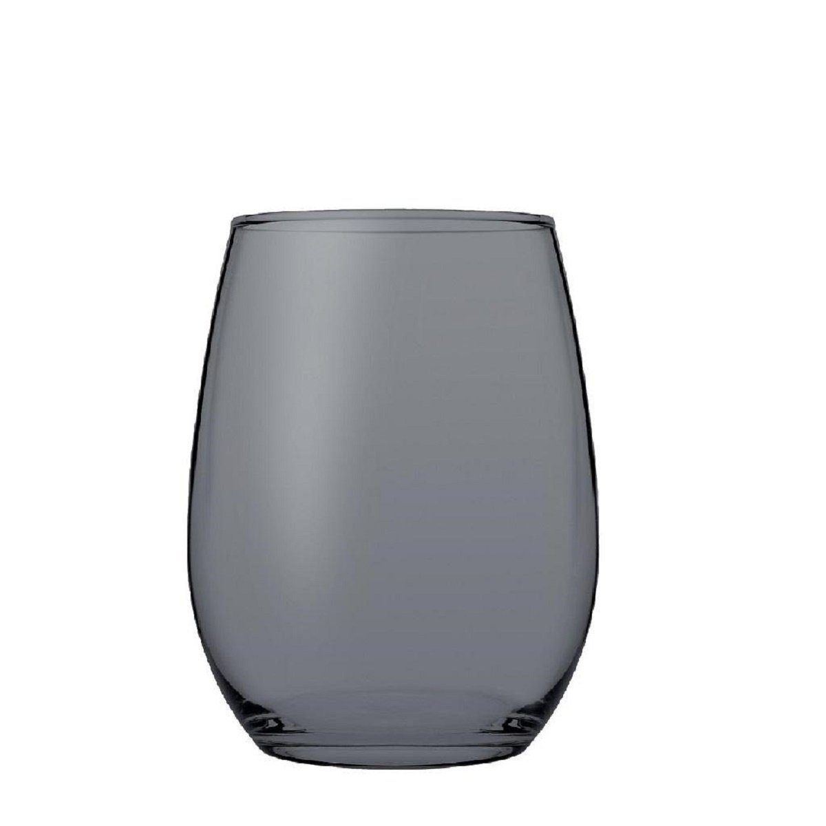 Pasabahce Gläser-Set 6er-Set Wasserglas Bernstein Grau Glas Wassergläser 570 ml