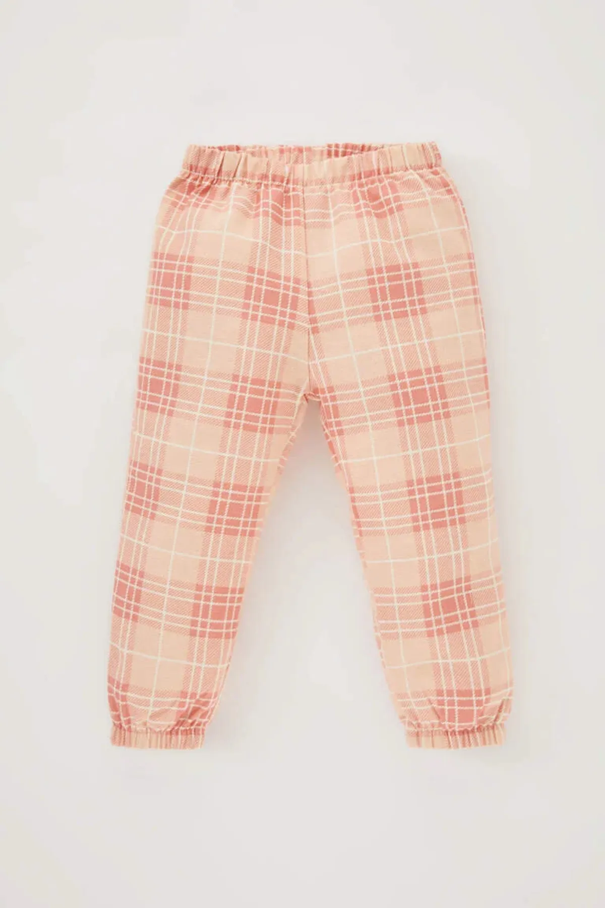 DeFacto  Kariertes Langarm-Flanell-Pyjama-Set für Mädchen