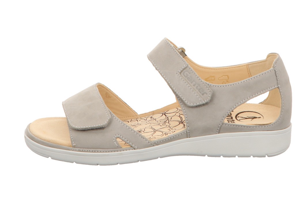 GANTER Klassische Sandalen grau Gina