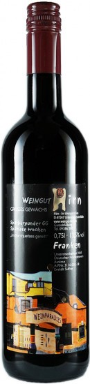 2016 Spätburgunder GG Barrique trocken - Weingut Hirn