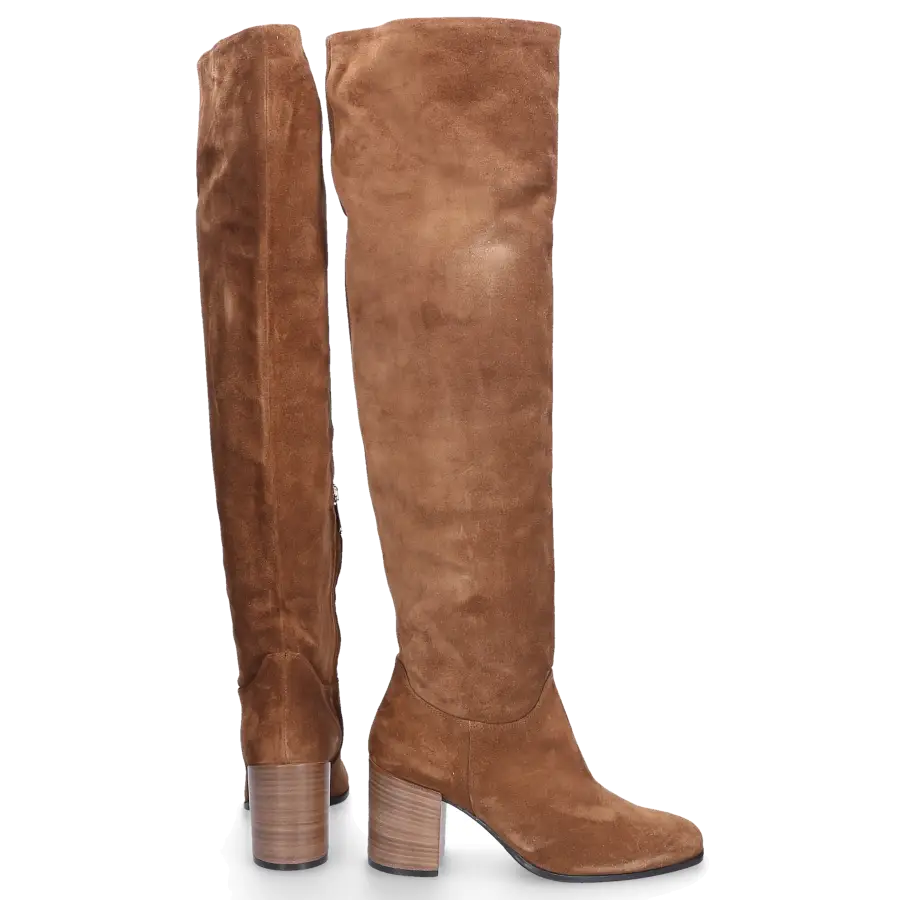 Roberto Festa - Stiefel RUTE Veloursleder - braun