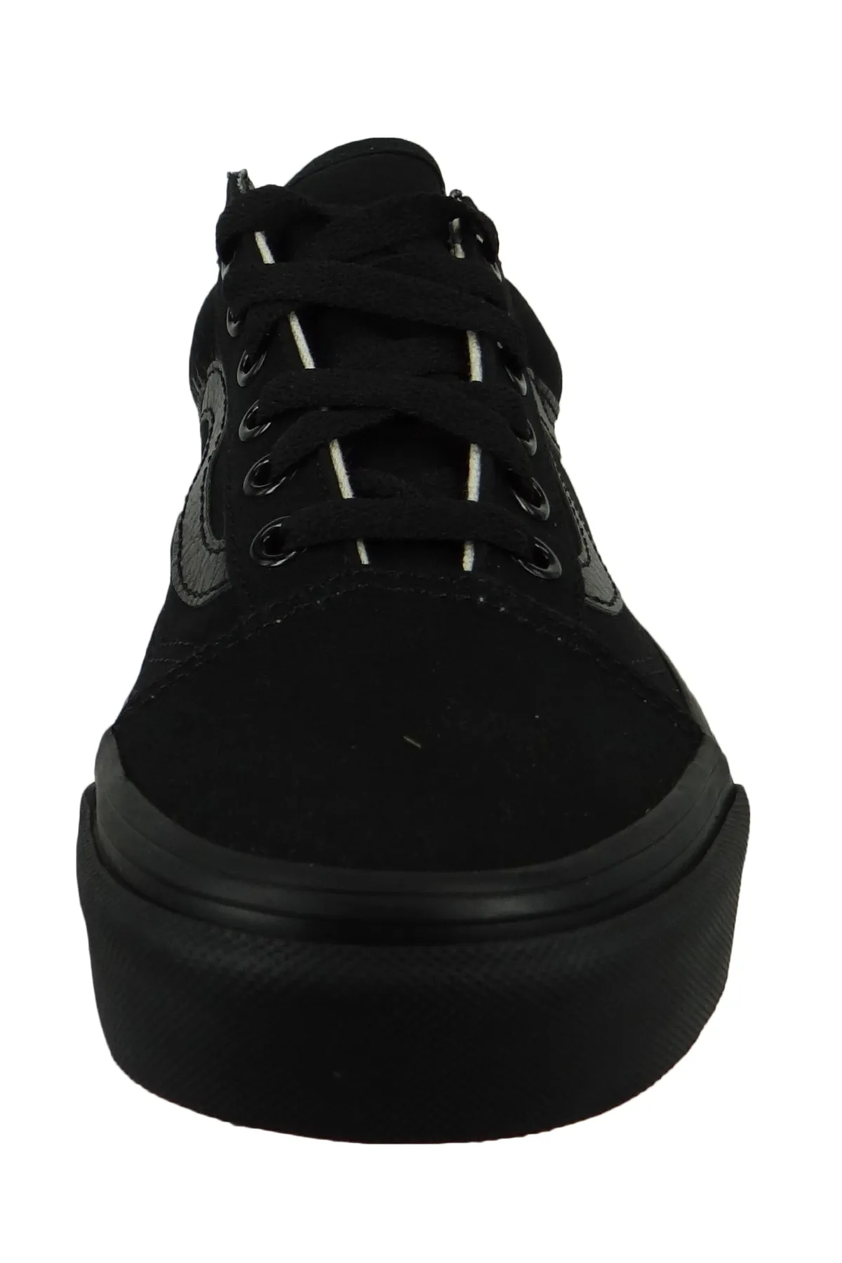 Vans  Damen Low Sneaker Old Skool D3HBKA Schwarz Black-Black Textil