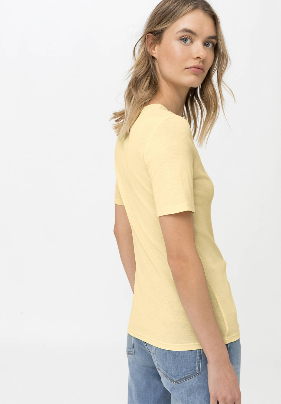 Kurzarm-Shirt aus reiner Bio-Baumwolle