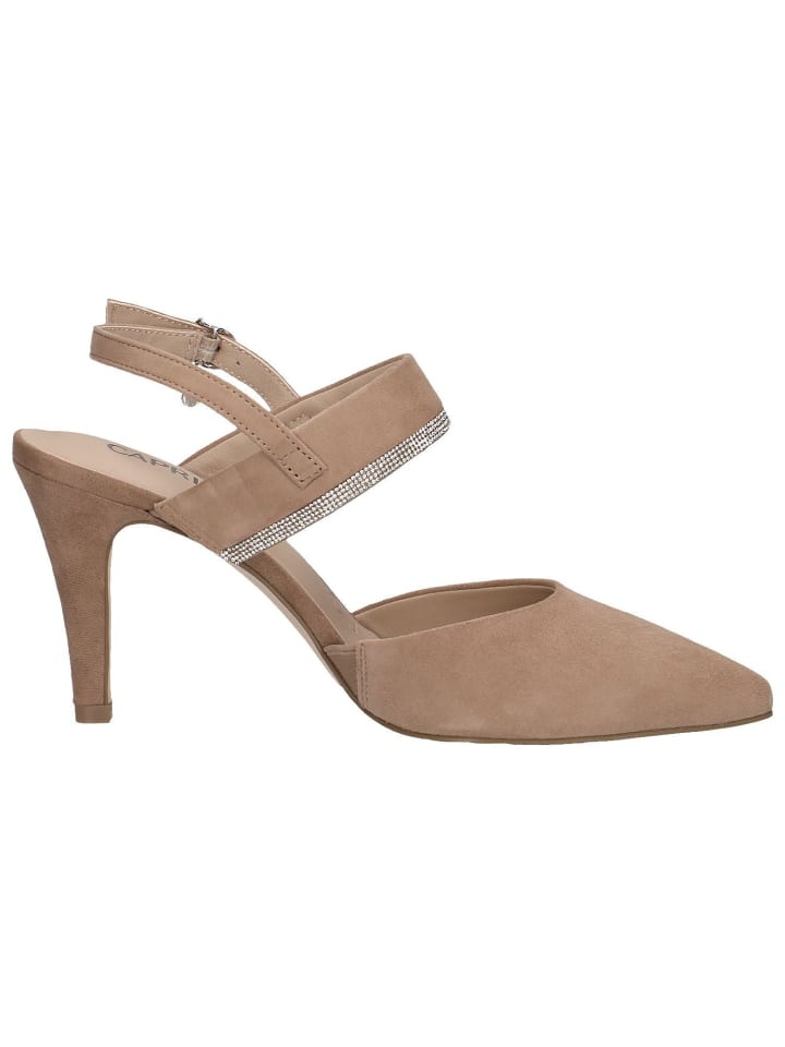 Caprice Slingpumps in BARK SUEDE günstig kaufen
