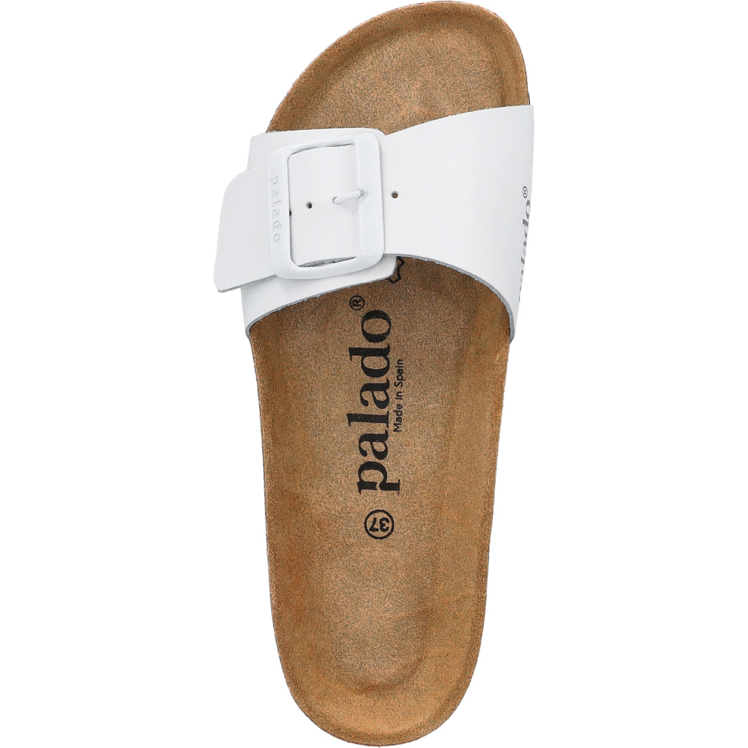Palado Malta EGS Matt Premium Leather, Pantoletten, Damen, Weiß