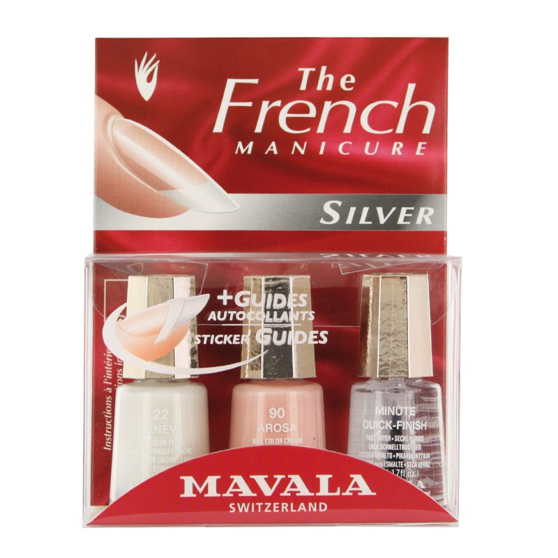 Mavala French Maniküre Set Silber
