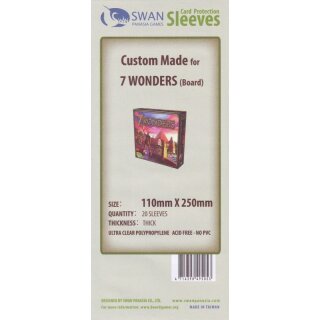 Swan Panasia Kartenhüllen 110mm x 250mm Premium (20)