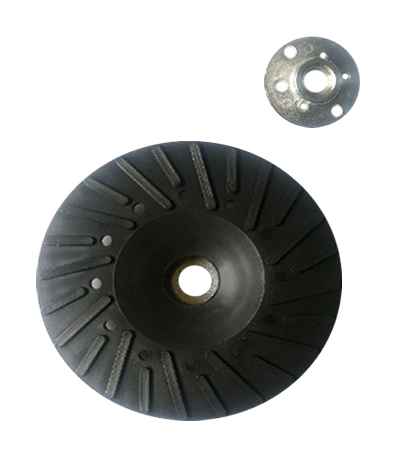 Vago-Tools 3x Stützteller für Fiberscheiben 115mm Schleifteller M14 Bohrmaschine
