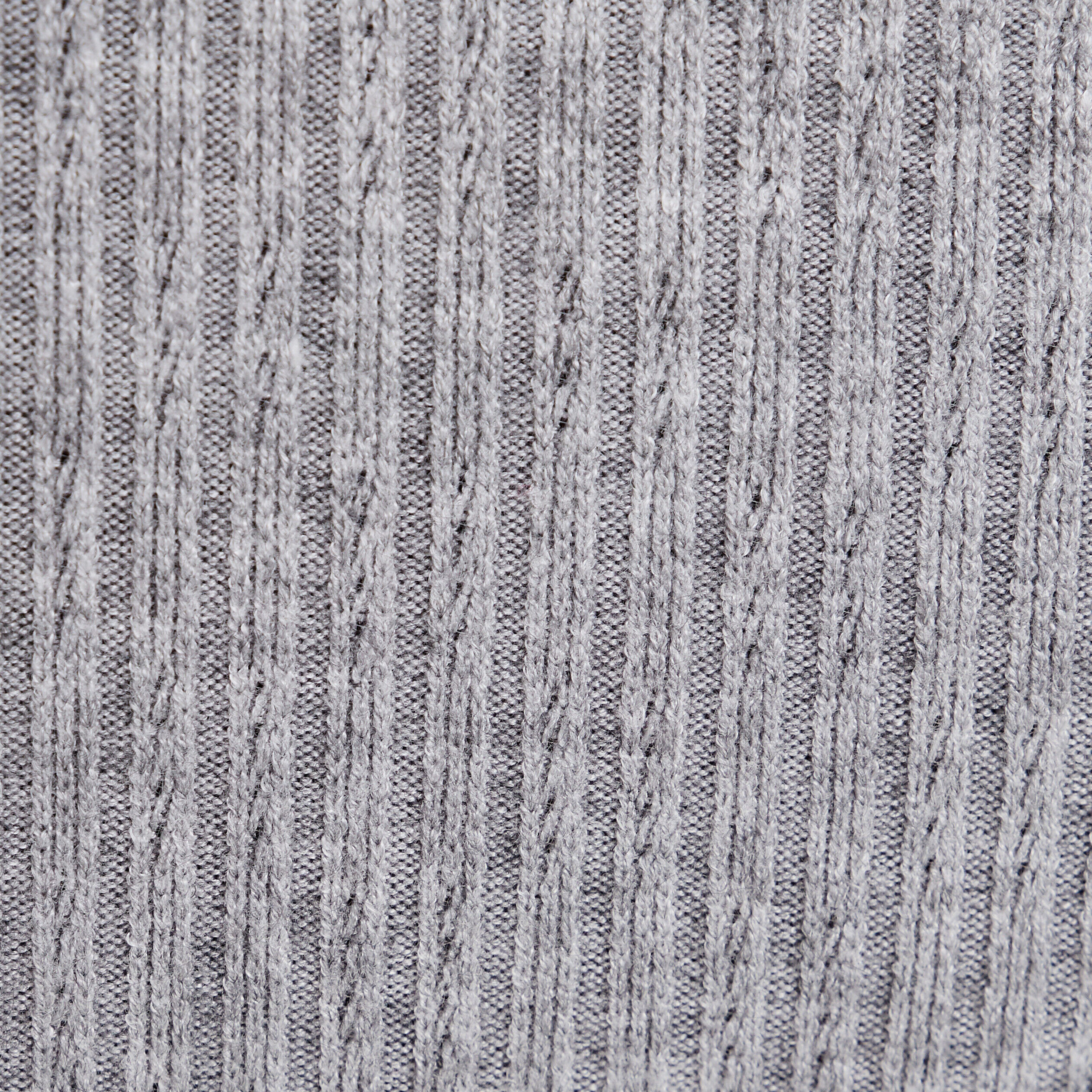 T-shirt manches longues gris clair femme | Cache Cache