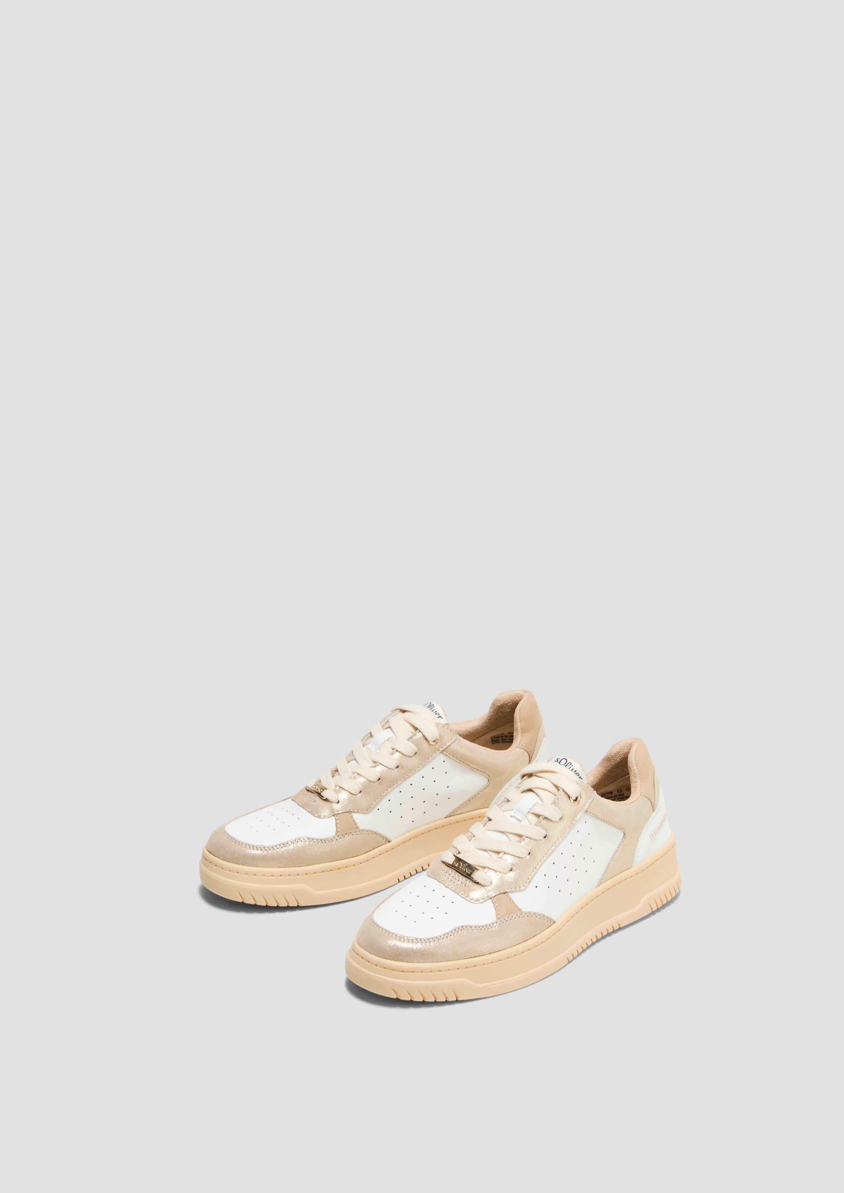 Sneaker in Colour-Blocking-Optik  6008835-952