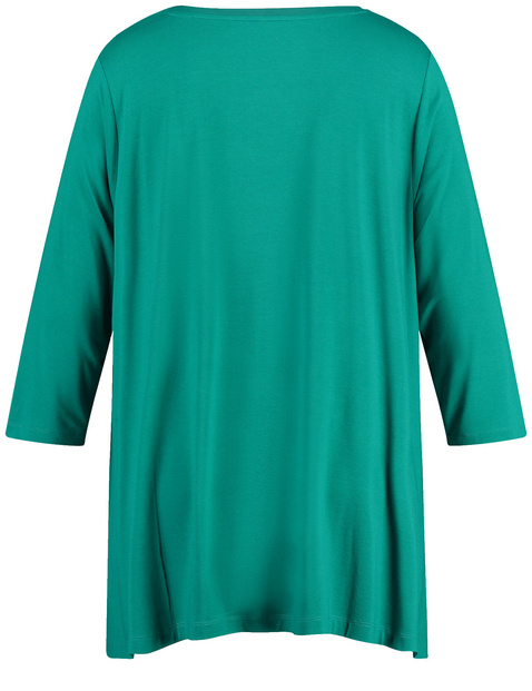 Ausgestelltes 3/4 Arm Shirt mit Frontprint