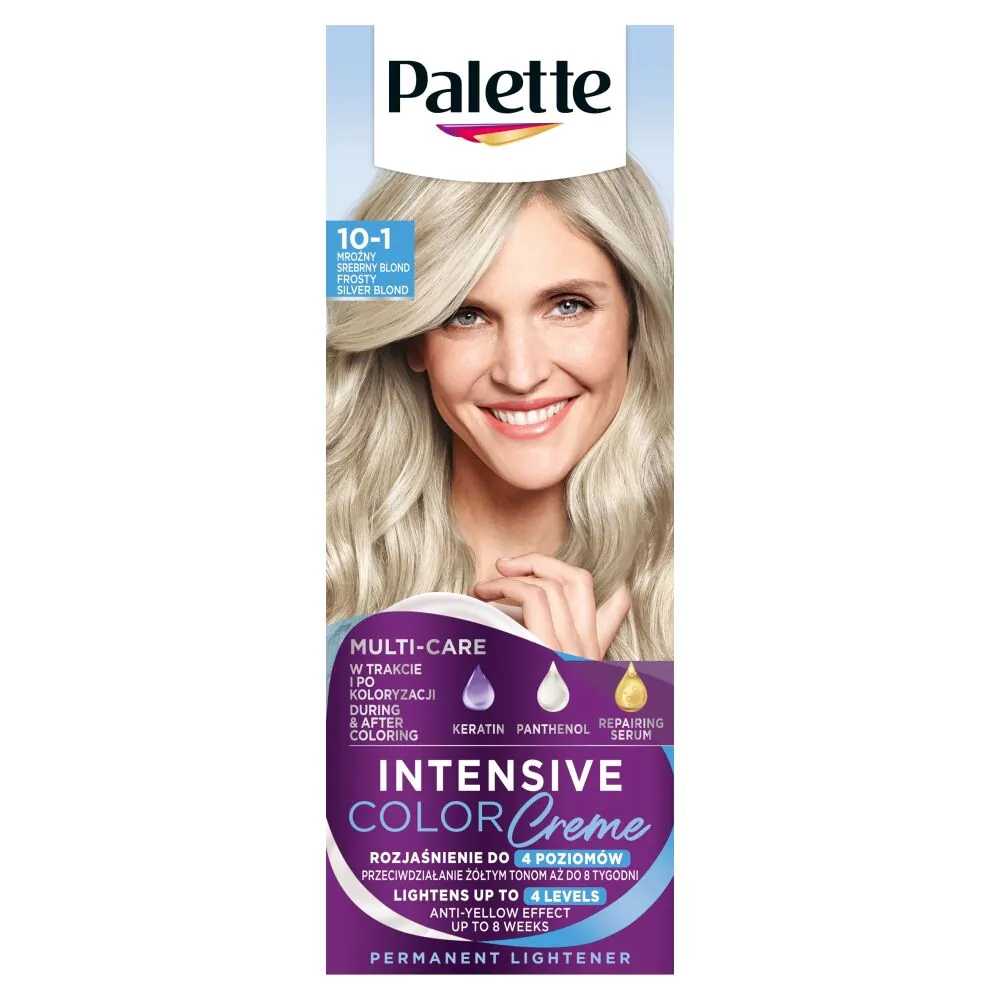 Palette Intensive Color Creme plaukų dažai, C10 platininė blondinė