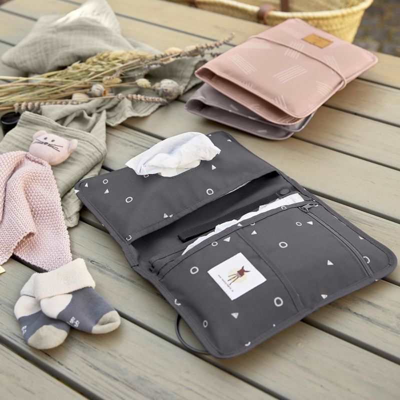 Pochette de change Universe gris anthracite Lässig