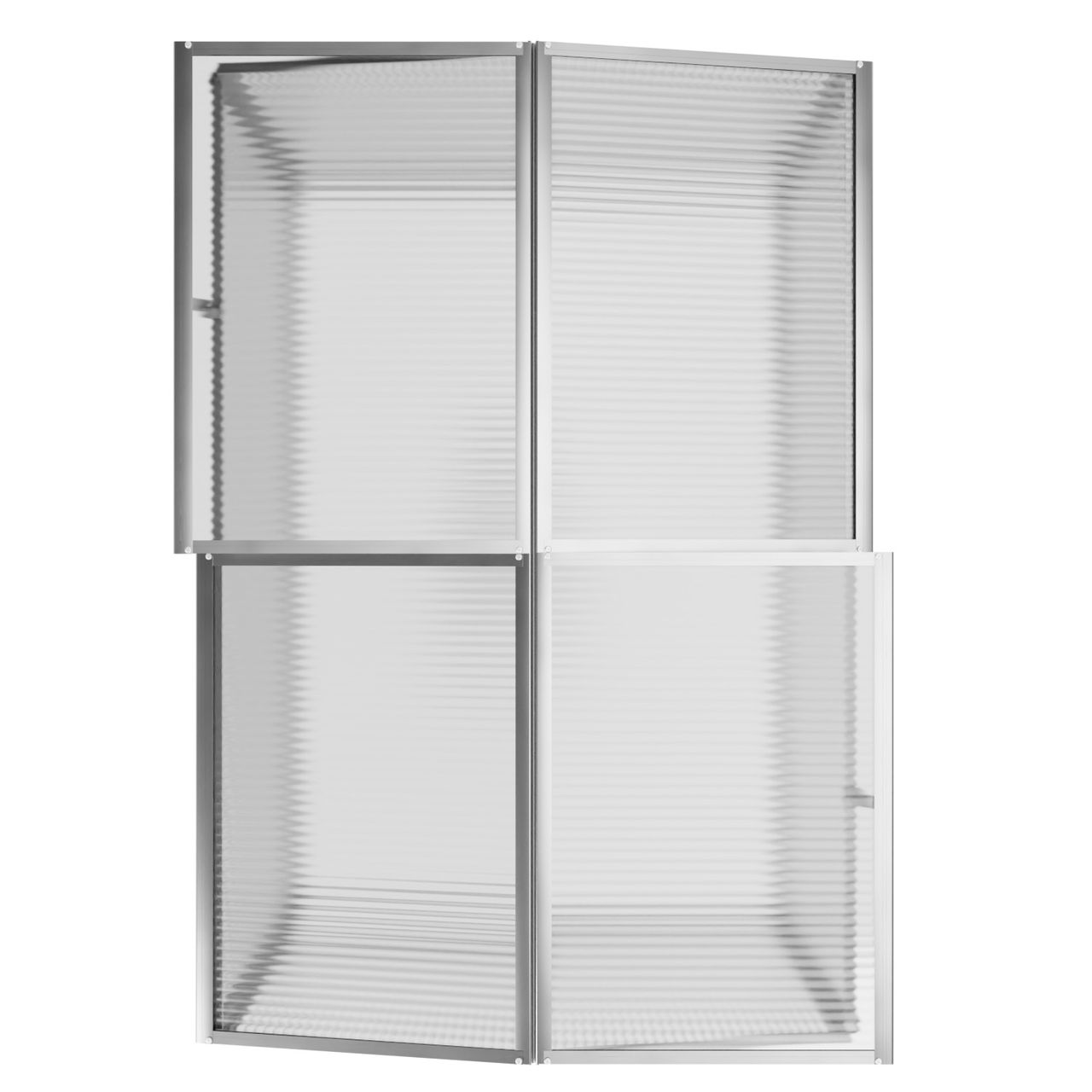 Garmio Frühbeet Mini Gewächshaus Protea Dachfenster, UV-Schutz, Alu Frühbeet, Mini-Gewächshaus