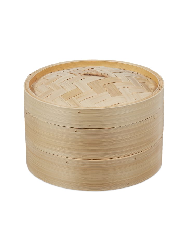 relaxdays Dampfgarer in Natur - Ø 26 cm günstig kaufen onesize