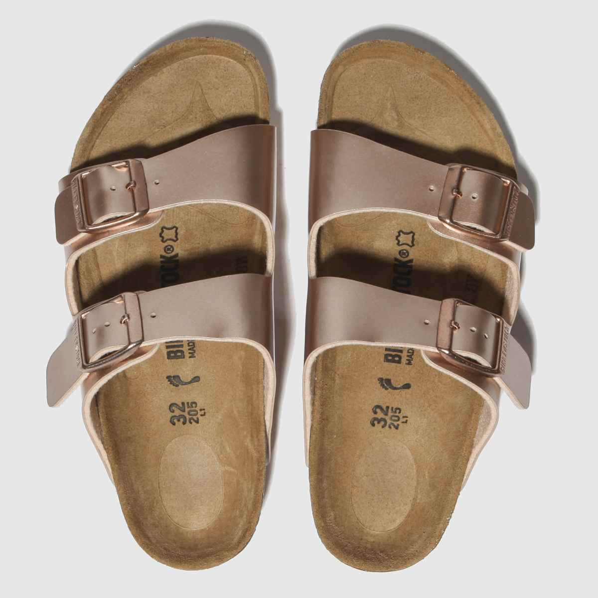 BIRKENSTOCK bronze arizona flickor juniorsandaler