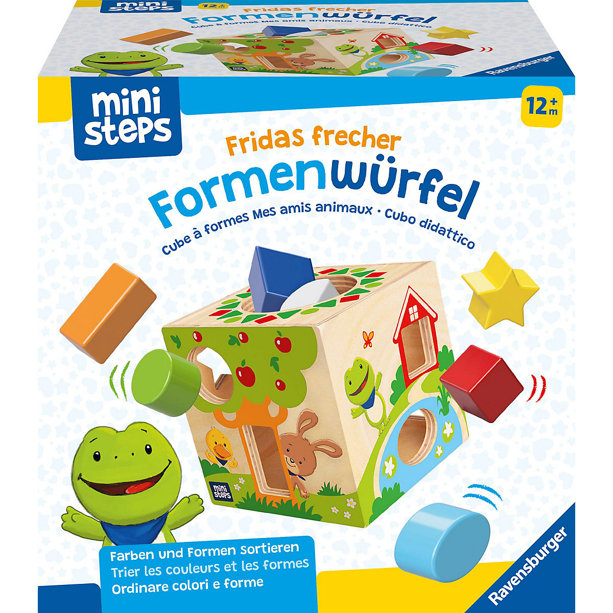 ministeps: Fridas frecher Formenwürfel