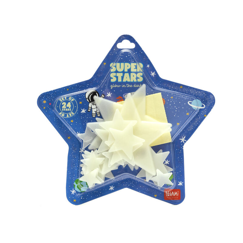 Samolepiace svietiace hviezdy - Super Stars