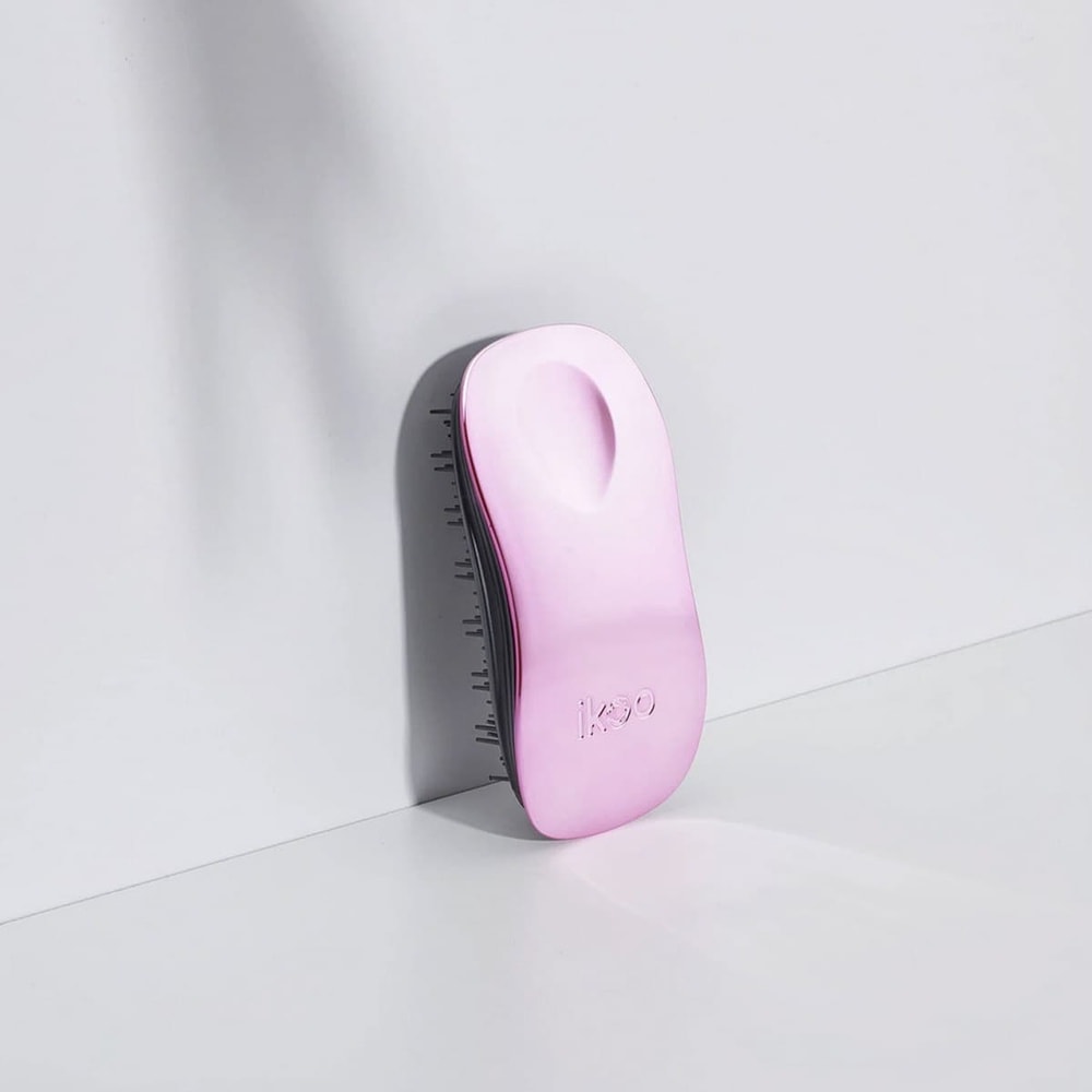 ikoo Brosse Démêlante ikoo Metallic - Home -Rosé Brosse cheveux