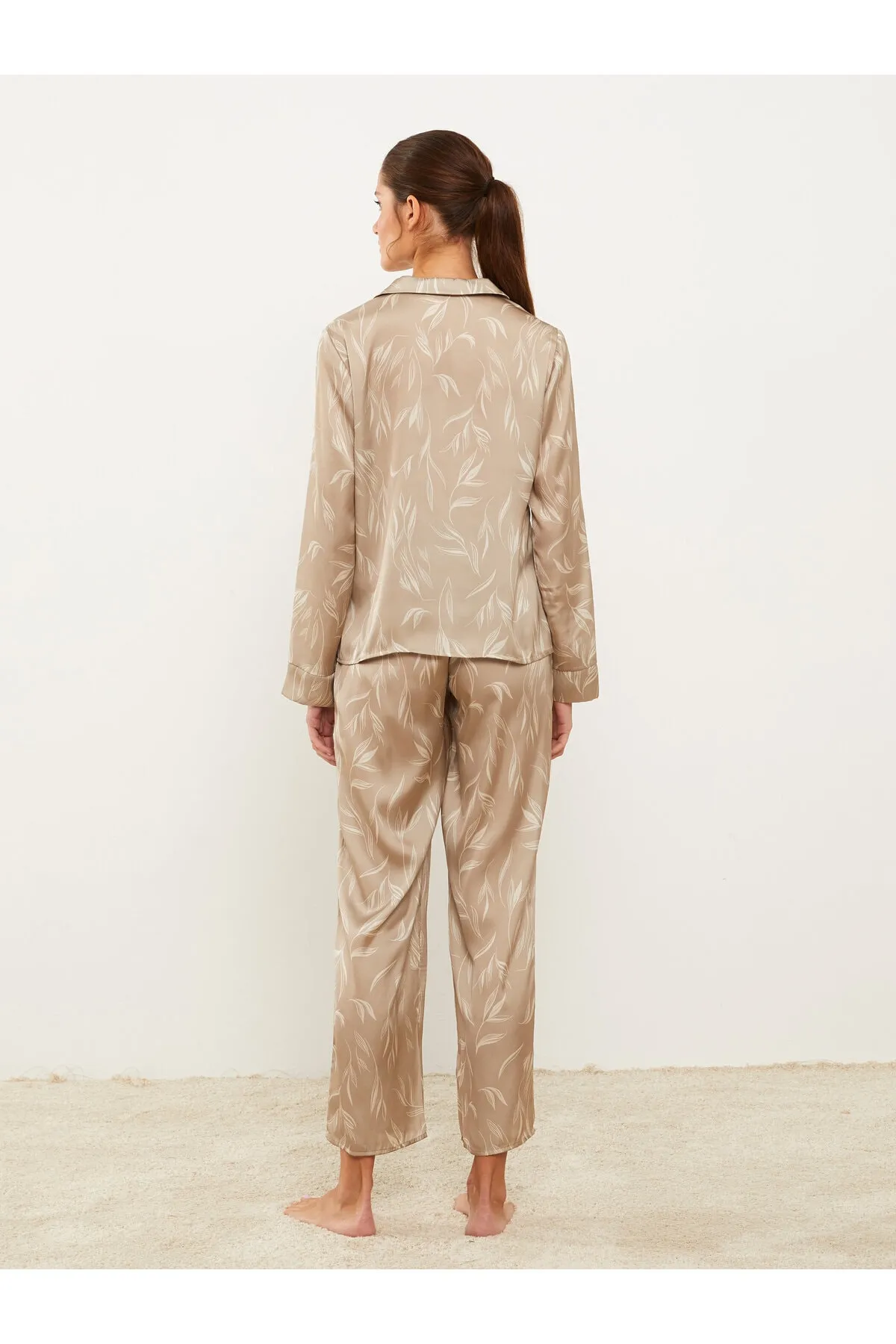 LC Waikiki  Pyjama set - Beige - Unifarben