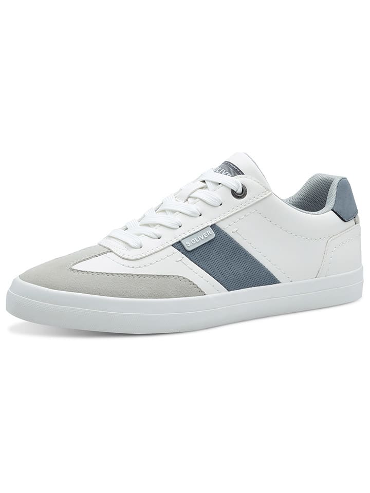 s.Oliver Sneakers in Weiß/ Blau günstig kaufen