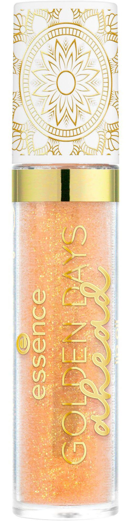Essence Lippenpflegemittel GOLDEN DAYS ahead lip oil, 3-tlg.