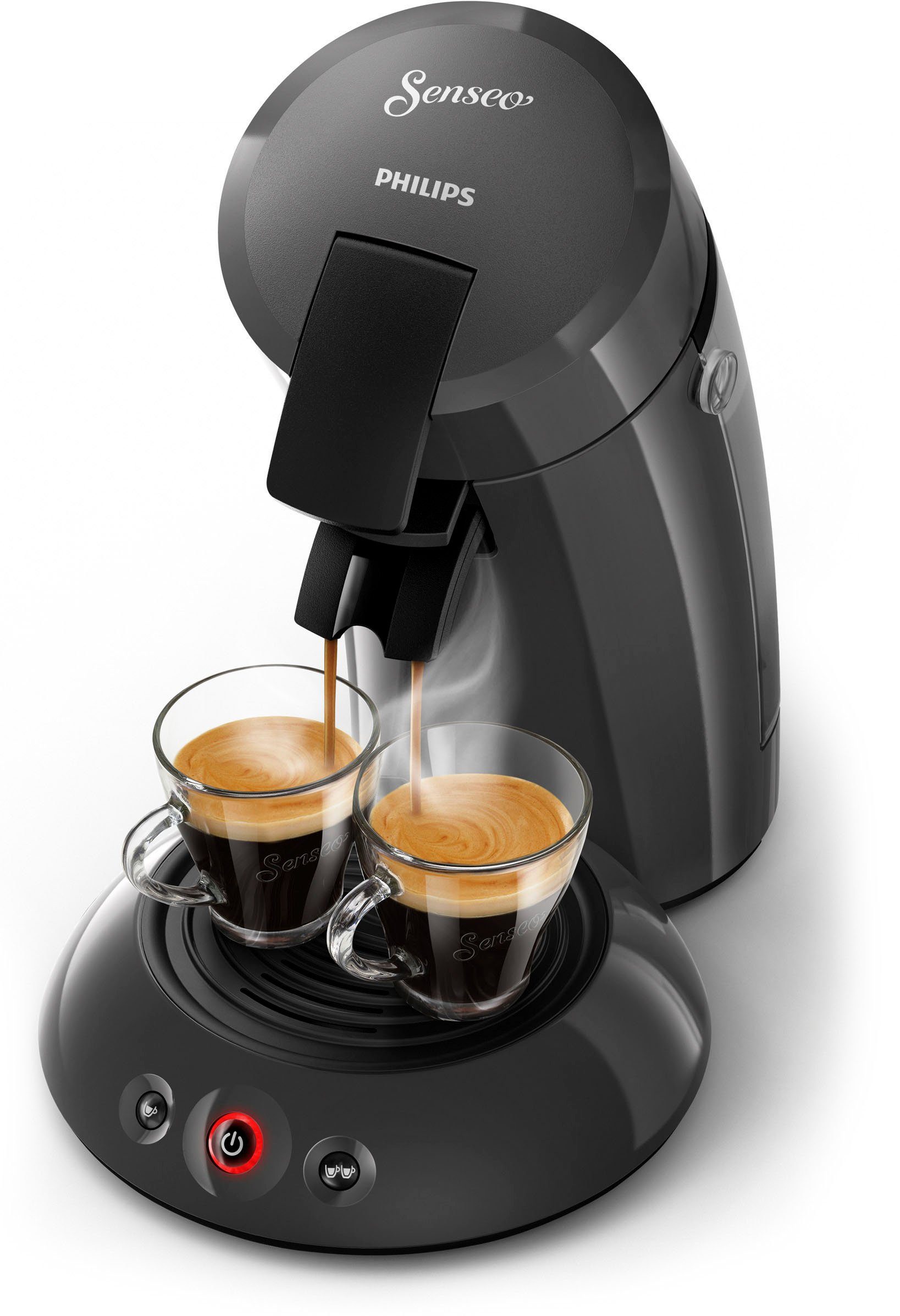 Philips Senseo Kaffeepadmaschine Original HD6553/65, inkl. Milchaufschäumer im Wert von € 79,99 UVP