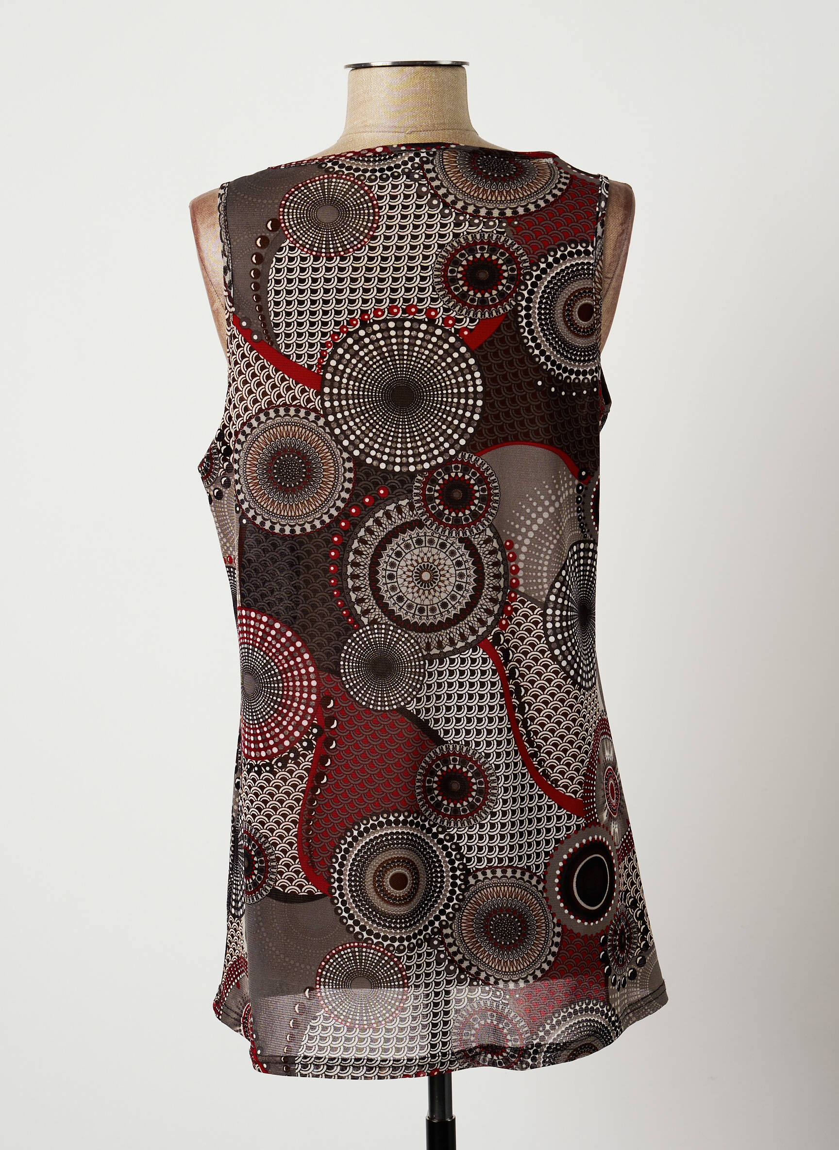 Jean Delfin Tuniquesansmanche Femme couleur gris